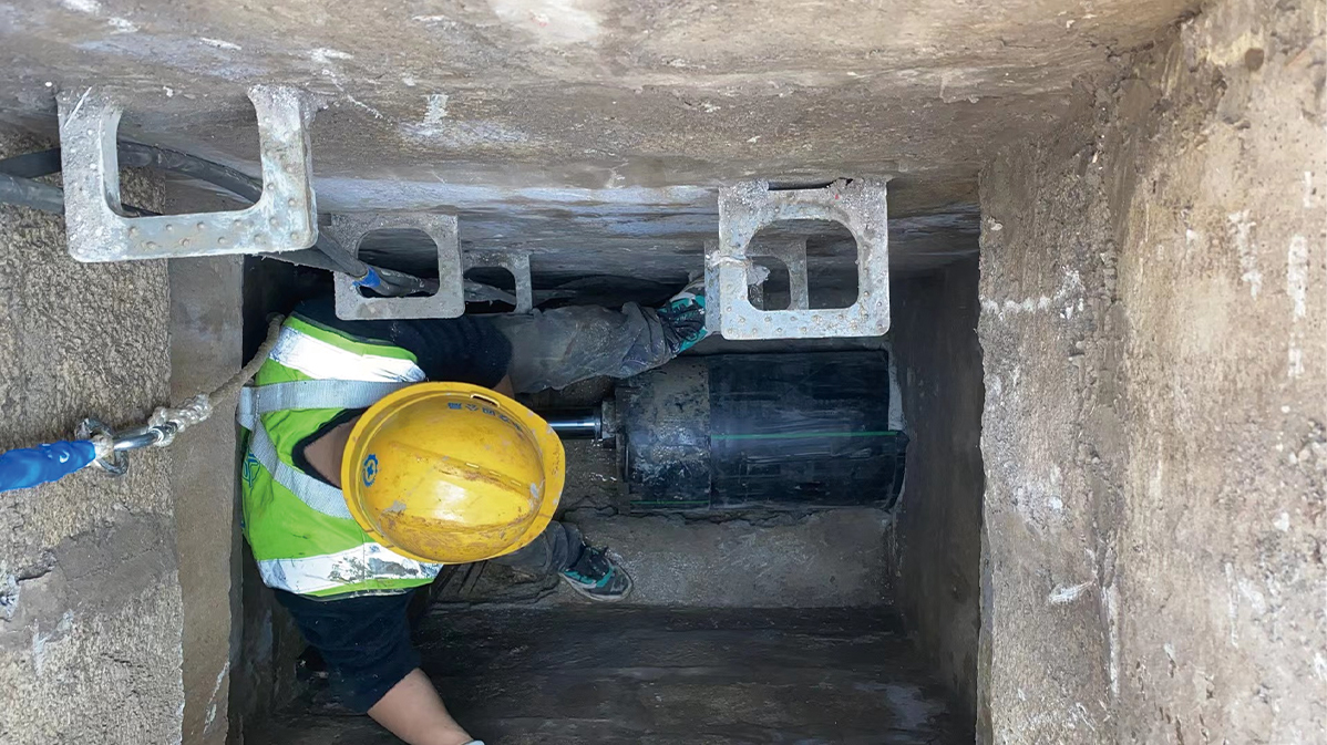 宝丰HDPE短管内衬法